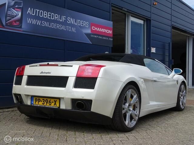 Occasion Lamborghini Gallardo 519 PK (381 kW) 2008 Wit Cabriolet