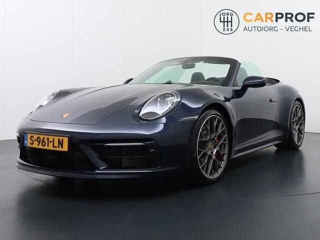 Blauw Gebruikt 2021 Porsche 911 Carrera S Cabriolet Sport Cabriolet | € 142.995 (Goede deal) - Afbeelding 1/4