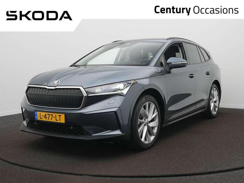 Grijs Gebruikt 2021 Skoda Enyaq iV First Edition SUV | € 24.900 (Super prijs) - Afbeelding 1/4
