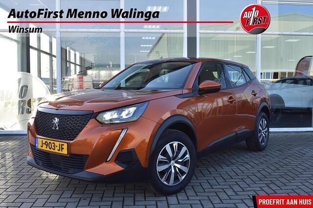 Oranje Occasion 2020 Peugeot 2008 Active SUV | € 13.450 (Eerlijke prijs) - Afbeelding 1/4