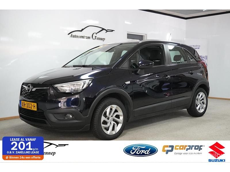 Blauw Gebruikt 2019 Opel Crossland X Innovation SUV | € 12.400 (Eerlijke prijs) - Afbeelding 1/3