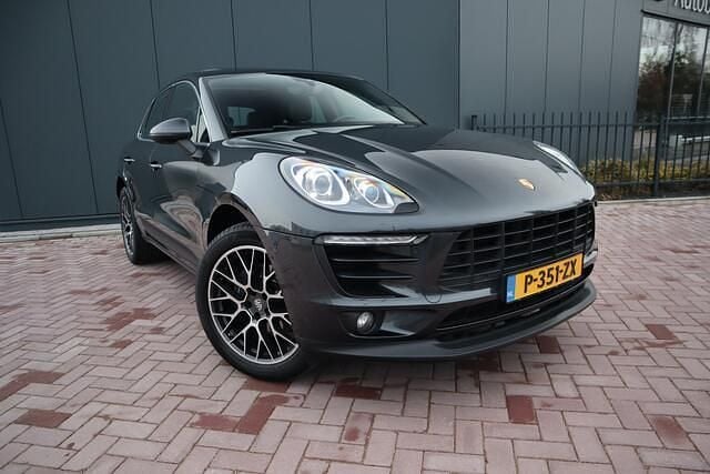 Occasion Porsche Macan Turbo 252 PK (185 kW) 2017 Zwart (metallic) SUV