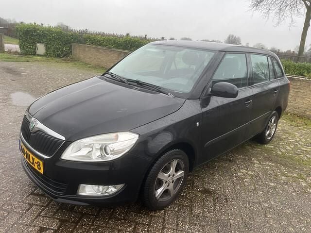 Occasion Skoda Fabia GreenLine 75 PK (55 kW) 2010 Zwart Stationwagen
