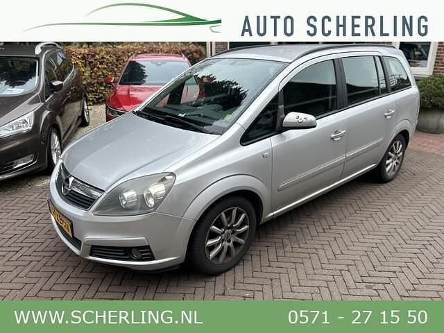 Grijs Gebruikt 2007 Opel Zafira MPV | € 1.495 (Super prijs) - Afbeelding 1/4
