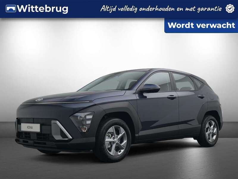 Blauw, metallic lak Nieuw 2025 Hyundai Kona Comfort SUV | € 33.425 (Eerlijke prijs) - Afbeelding 1/3