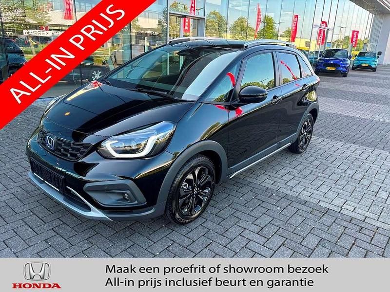 Zwart Nieuw 2025 Honda Jazz Advance Hatchback | € 33.745 (Iets duurder) - Afbeelding 1/4