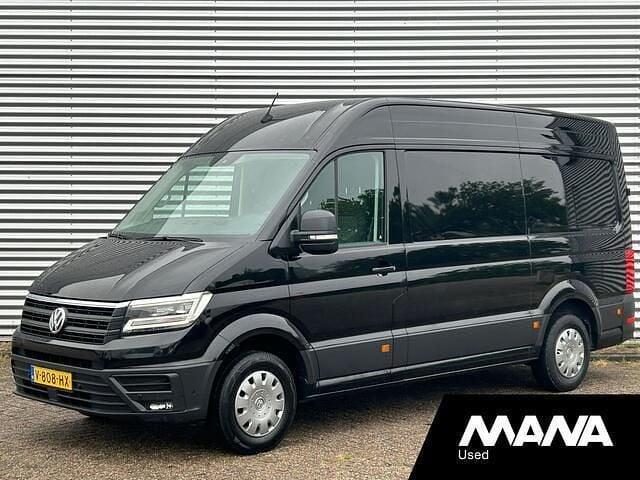 Zwart Gebruikt 2017 VW Crafter Highline Van | € 16.900 (Goede deal) - Afbeelding 1/4