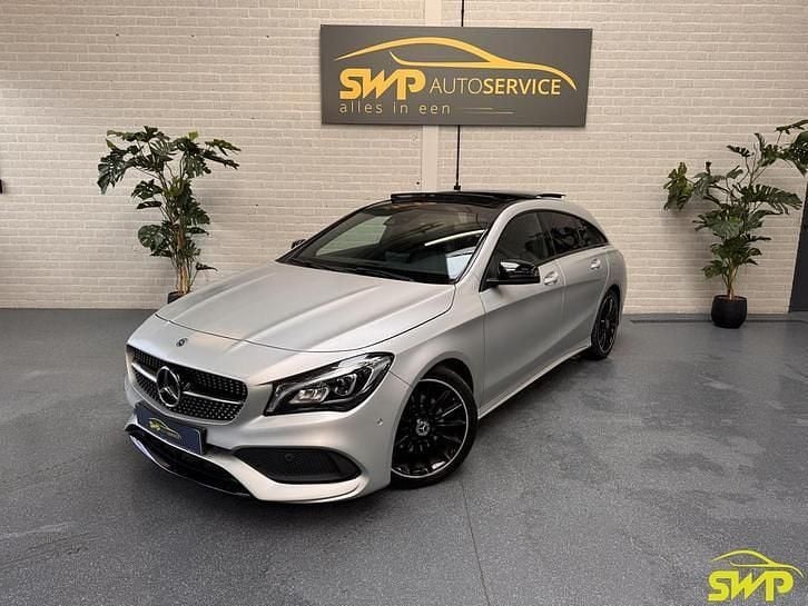 Zilver Occasion 2017 Mercedes CLA180 Shooting Brake AMG Stationwagen | € 21.950 (Goede deal) - Afbeelding 1/4