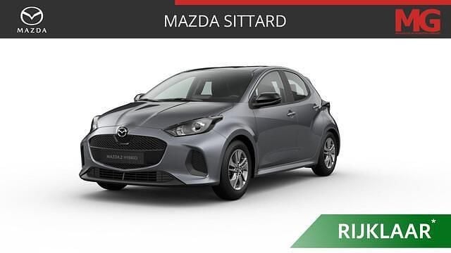 Nieuw Mazda 2 Center-Line 116 PK (85 kW) 2025 Grijs, metallic lak Hatchback