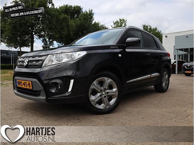 Zwart Gebruikt 2017 Suzuki Vitara Exclusive SUV | € 15.950 (Eerlijke prijs) - Afbeelding 1/4