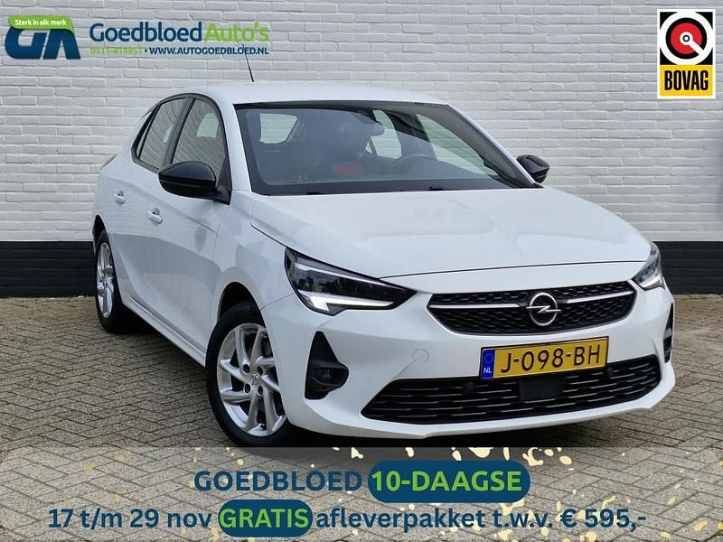 Wit Gebruikt 2020 Opel Corsa GS Line Hatchback | € 14.995 (Iets duurder) - Afbeelding 1/3
