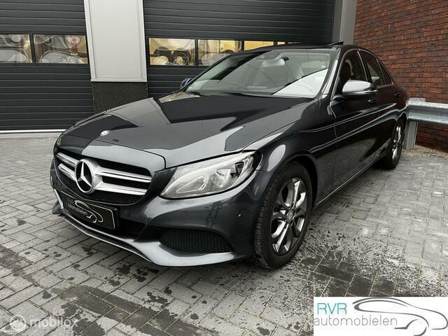 Grijs Gebruikt 2016 Mercedes C180 Sedan | € 16.950 (Super prijs) - Afbeelding 1/4