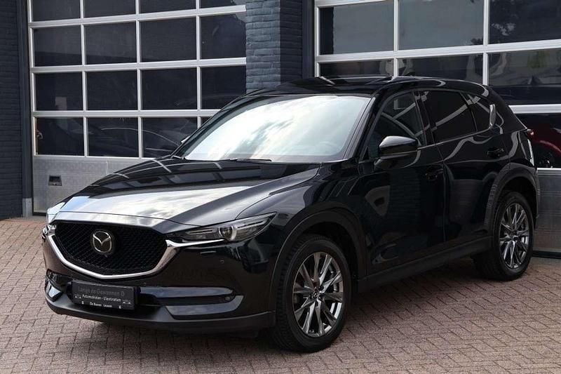 Zwart Gebruikt 2019 Mazda CX-5 Luxury SUV | € 18.450 (Super prijs) - Afbeelding 1/4