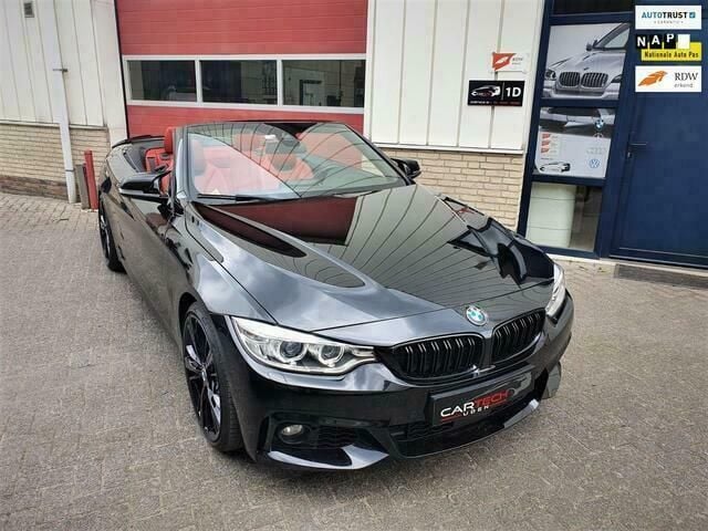 Zwart Gebruikt 2015 BMW M4 Cabriolet Executive Cabriolet | € 30.950 - Afbeelding 1/4