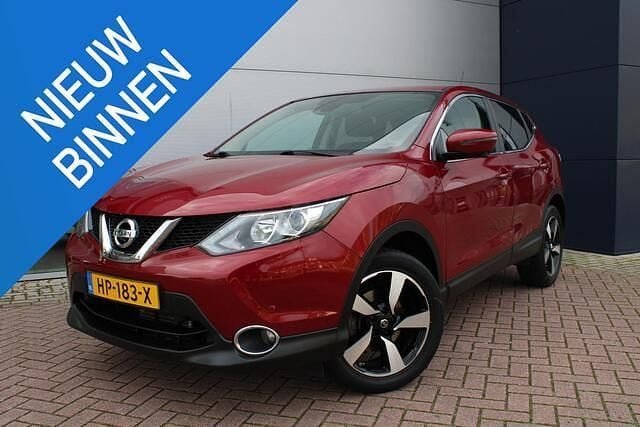 Rood Gebruikt 2015 Nissan Qashqai SUV | € 14.800 (Eerlijke prijs) - Afbeelding 1/4