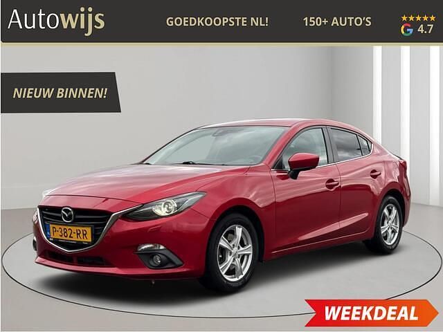 Rood Gebruikt 2014 Mazda 3 Sedan | € 12.795 (Eerlijke prijs) - Afbeelding 1/4