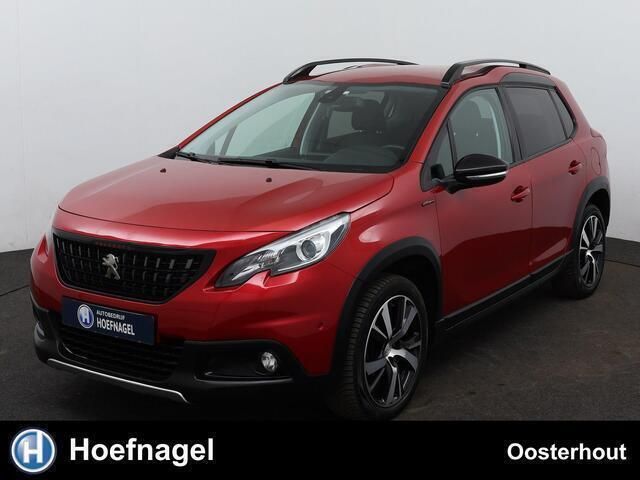 Rood, metallic lak Gebruikt 2018 Peugeot 2008 GT-line SUV | € 15.450 (Iets duurder) - Afbeelding 1/4