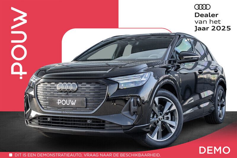 Zwart Gebruikt 2025 Audi Q4 e-tron Comfort SUV | € 61.900 - Afbeelding 1/4