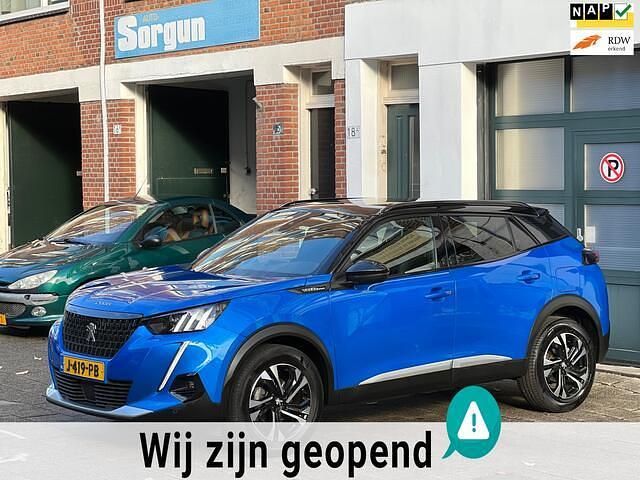 Blauw Gebruikt 2020 Peugeot 2008 GT-line SUV | € 14.950 (Eerlijke prijs) - Afbeelding 1/4