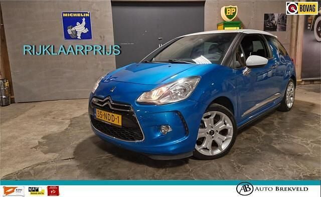 Blauw Gebruikt 2010 Citroën DS3 Sport Chic Hatchback | € 4.650 (Eerlijke prijs) - Afbeelding 1/4