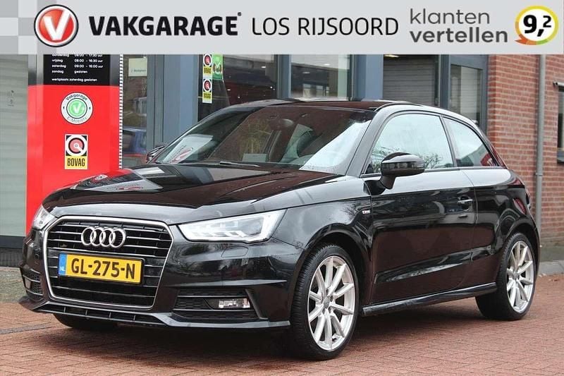Zwart Gebruikt 2015 Audi A1 Sport Hatchback | € 7.990 (Eerlijke prijs) - Afbeelding 1/4