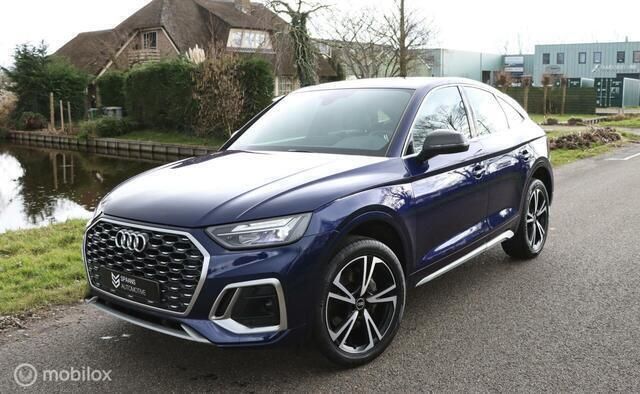 Blauw Gebruikt 2021 Audi Q5 Sportback S-Line SUV | € 48.995 (Super prijs) - Afbeelding 1/4