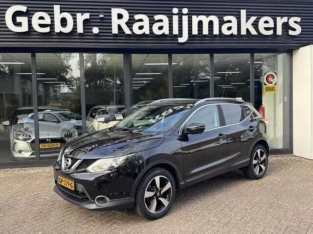 Zwart Gebruikt 2015 Nissan Qashqai SUV | € 6.900 (Super prijs) - Afbeelding 1/4