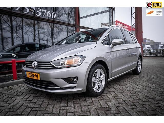 Grijs Occasion 2014 VW Golf Sportsvan Highline MPV | € 14.950 (Eerlijke prijs) - Afbeelding 1/4