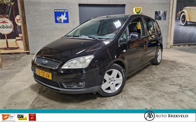 Zwart Gebruikt 2007 Ford C-MAX Futura MPV | € 2.250 (Eerlijke prijs) - Afbeelding 1/4