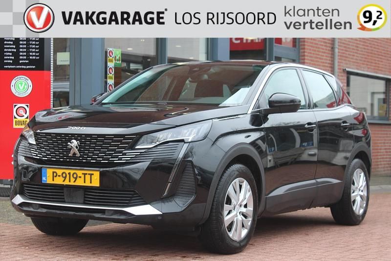 Zwart Occasion 2022 Peugeot 3008 Business-Line SUV | € 19.785 (Goede deal) - Afbeelding 1/4