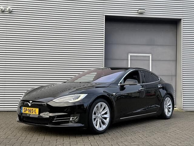 Occasion Tesla Model S 350 kW (476 PK) 2018 Zwart (metallic) Hatchback
