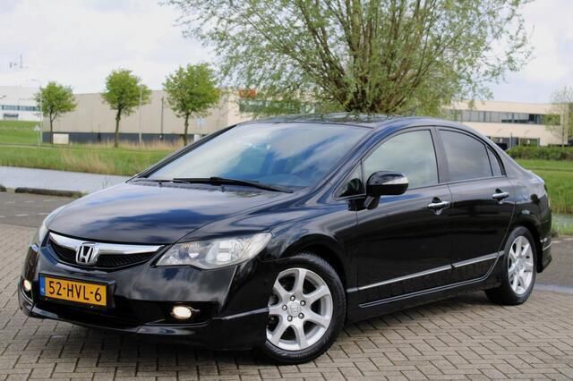 Zwart Gebruikt 2009 Honda Civic Hybrid Sedan | € 4.999 (Eerlijke prijs) - Afbeelding 1/4