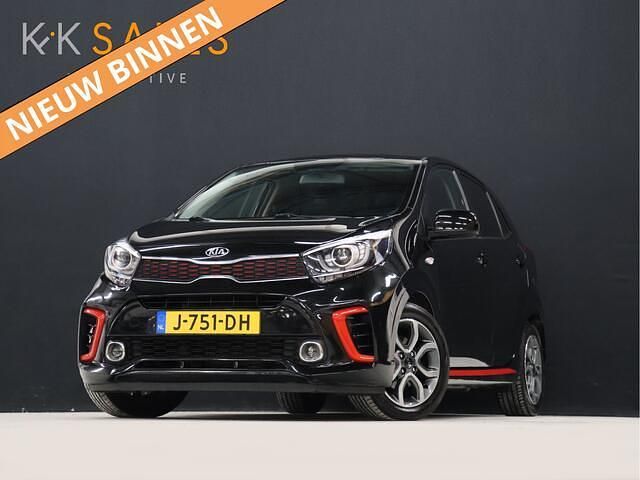 Zwart Gebruikt 2020 Kia Picanto GT-Line Hatchback | € 11.440 (Eerlijke prijs) - Afbeelding 1/4