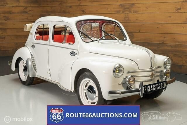 Wit Gebruikt 1952 Renault 4CV Sedan | € 11.900 - Afbeelding 1/4