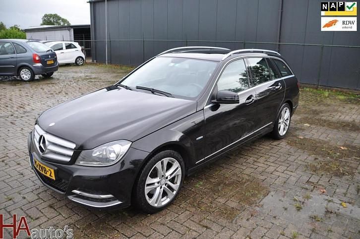 Zwart Gebruikt 2012 Mercedes C220 Avantgarde Stationwagen | € 5.500 (Eerlijke prijs) - Afbeelding 1/4