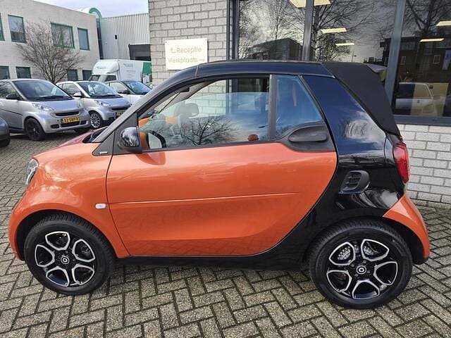 Occasion Smart ForTwo Cabrio Passion 90 PK (66 kW) 2016 Zwart Cabriolet