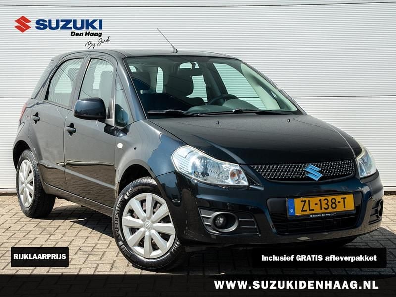 Zwart Gebruikt 2012 Suzuki SX4 Exclusive MPV | € 7.950 (Goede deal) - Afbeelding 1/4