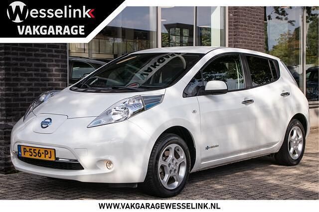 Wit Gebruikt 2017 Nissan Leaf Acenta Hatchback | € 7.950 (Super prijs) - Afbeelding 1/4