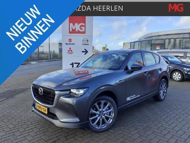 Machine gray metallic Gebruikt 2024 Mazda CX-60 Exclusive-Line SUV | € 42.950 (Super prijs) - Afbeelding 1/4