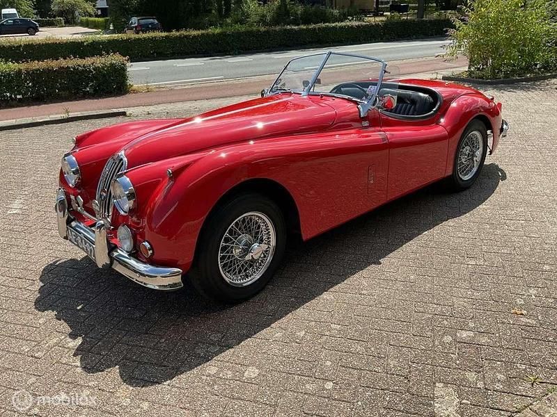 Occasion Jaguar XK 1957 Rood