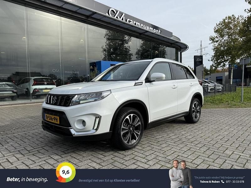 Wit Gebruikt 2021 Suzuki Vitara Style SUV | € 23.895 - Afbeelding 1/4