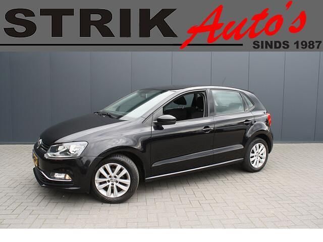 Zwart Gebruikt 2016 VW Polo Comfortline Hatchback | € 8.949 (Goede deal) - Afbeelding 1/4