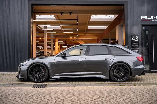 Occasion Audi RS6 S-Line 740 PK (544 kW) 2021 Grijs Stationwagen