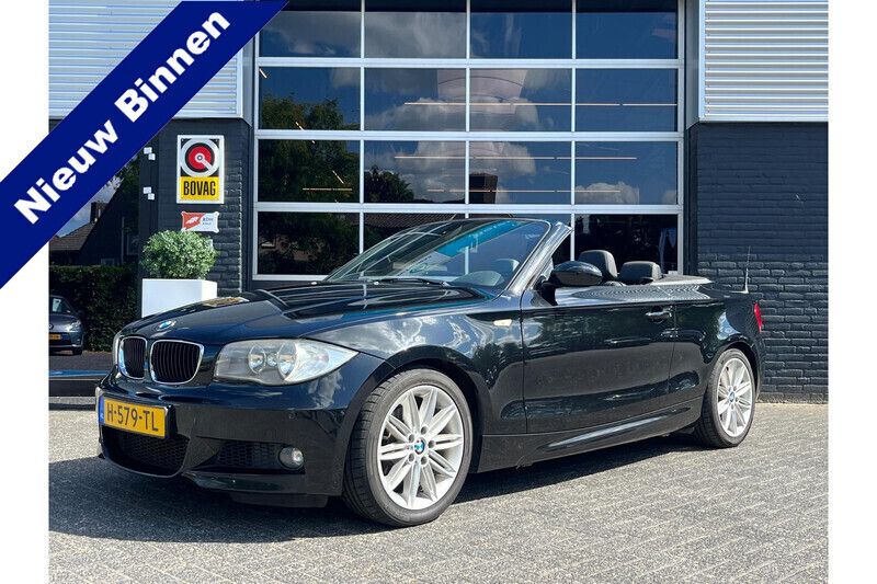 Zwart Gebruikt 2008 BMW 118 Cabriolet M Sport Cabriolet | € 8.745 (Eerlijke prijs) - Afbeelding 1/4