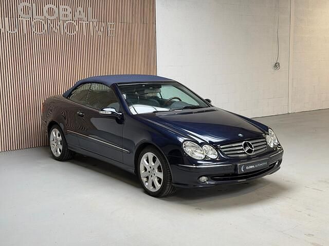Occasion Mercedes CLK200 Avantgarde 163 PK (119 kW) 2005 Blauw (metallic) Cabriolet