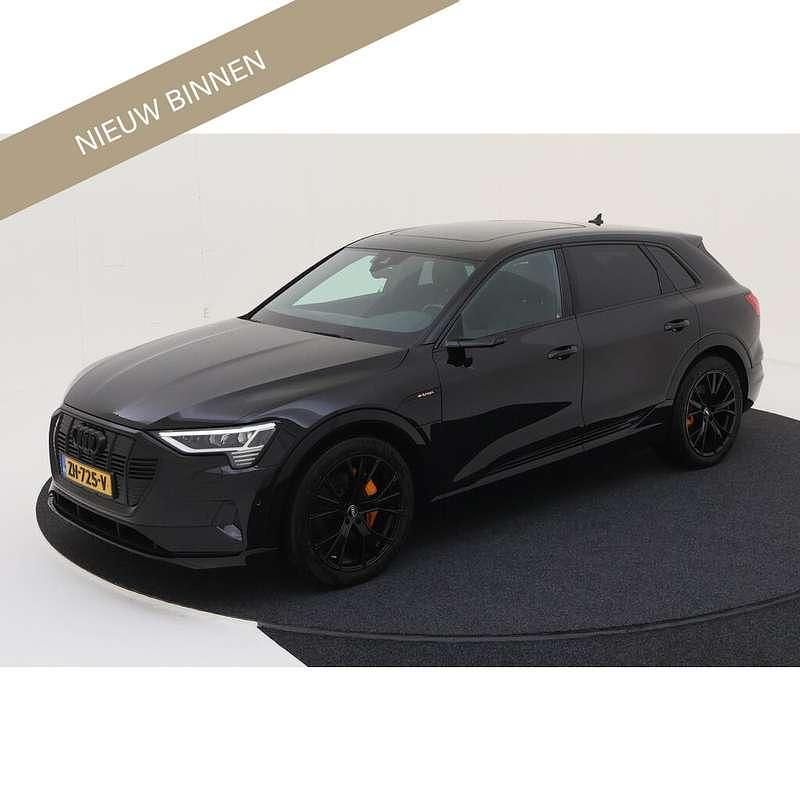 Zwart Gebruikt 2019 Audi e-tron Advanced Plus SUV | € 28.880 (Eerlijke prijs) - Afbeelding 1/4