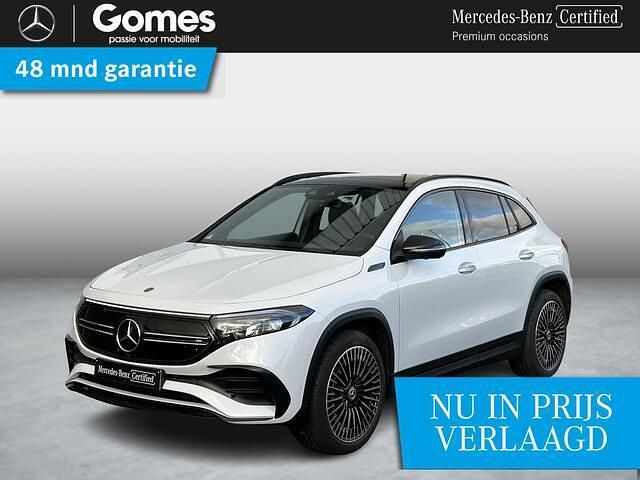 Wit Gebruikt 2022 Mercedes EQA300 AMG line SUV | € 36.950 - Afbeelding 1/4