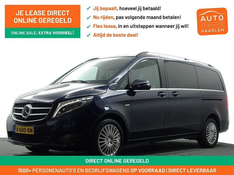 Blauw metallic Gebruikt 2017 Mercedes V200 Avantgarde MPV | € 39.900 - Afbeelding 1/4