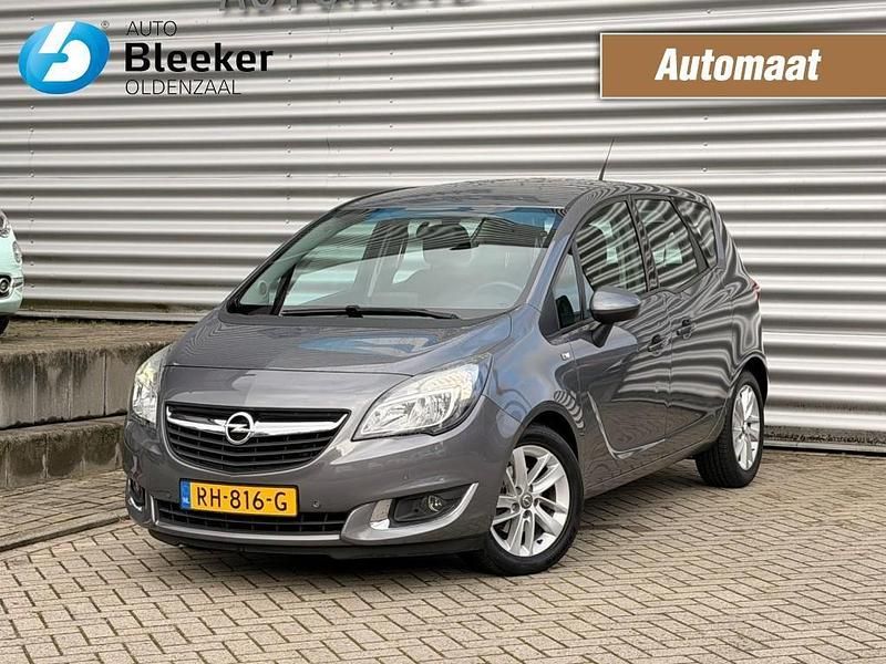 Grijs Gebruikt 2016 Opel Meriva MPV | € 11.795 (Eerlijke prijs) - Afbeelding 1/4