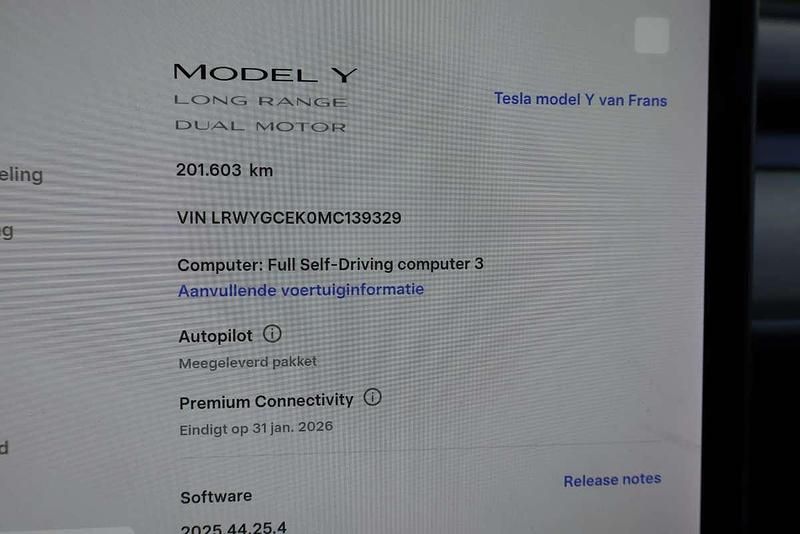 Occasion Tesla Model Y Long Range AWD 378 kW (514 PK) 2021 Wit SUV